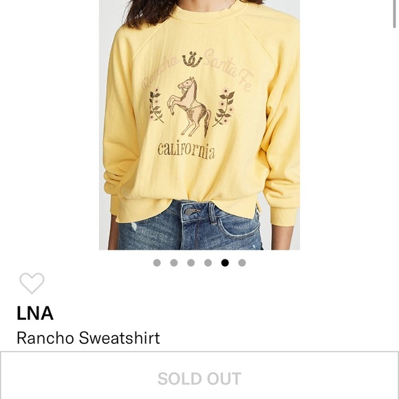 LNA Graphic Equestrian Pullover - Picture 5 of 13